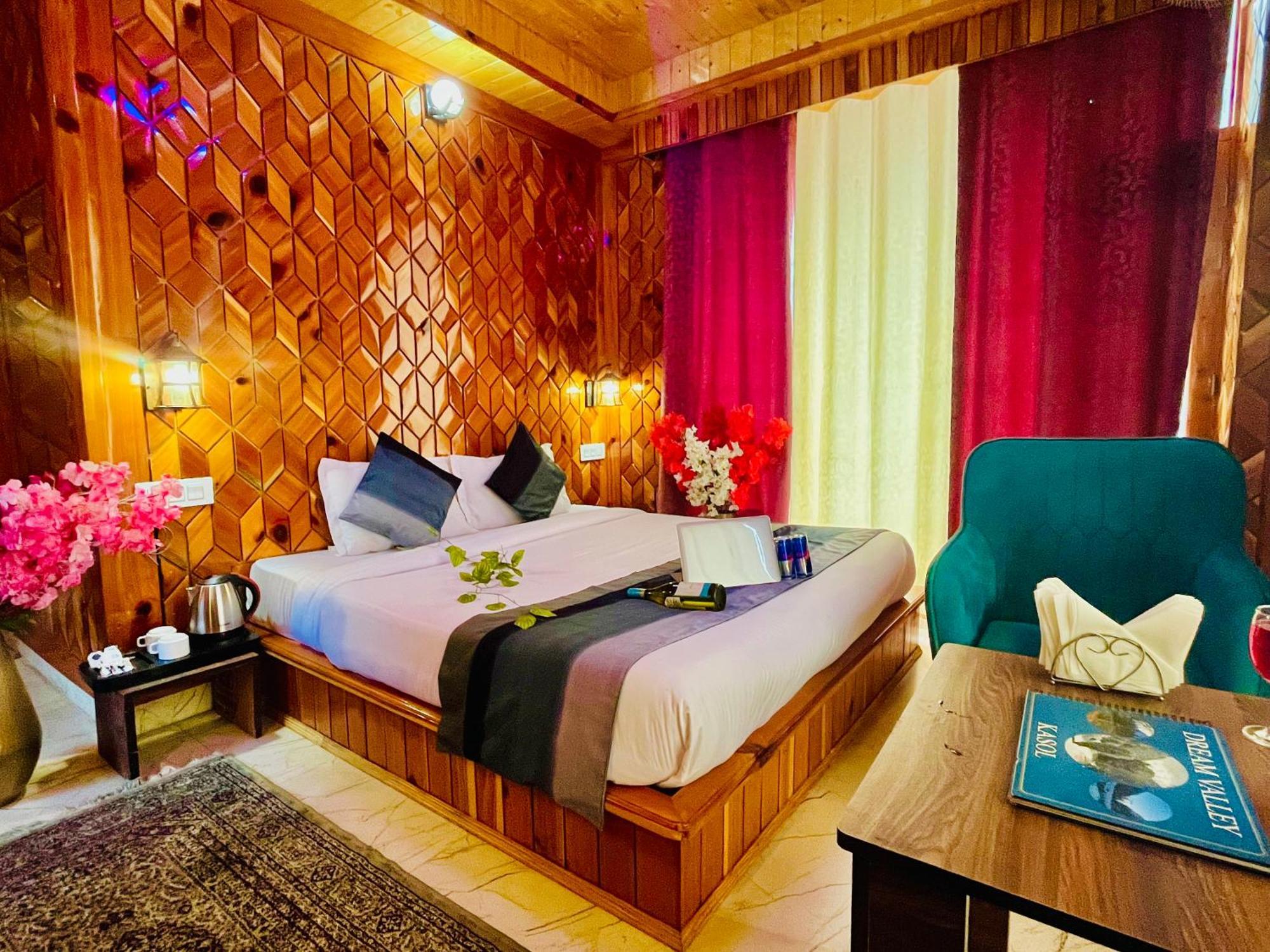 Hotel Dream Valley Kasol #Near Mall Road #River View #Parking #Gaming Zone #Open Terrace #Restaurant Esterno foto