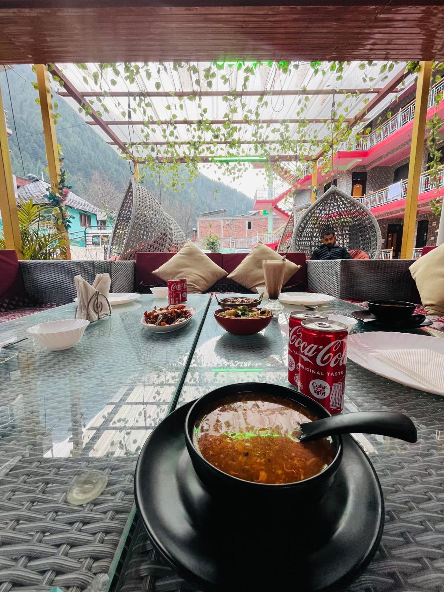 Hotel Dream Valley Kasol #Near Mall Road #River View #Parking #Gaming Zone #Open Terrace #Restaurant Esterno foto